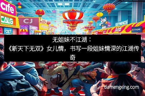 无姐妹不江湖：《新天下无双》女儿情，书写一段姐妹情深的江湖传奇